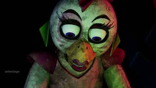 Killing Chica With Trash Compacter Cutscene  Five Nights at Freddys Security Breach [upl. by Lanita]