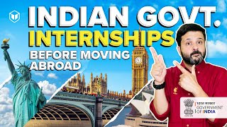 Indian Government Internships for College Students  Best Internships 2024 Before You Move Abroad [upl. by Malinda836]