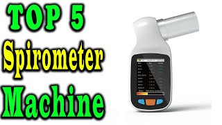 5 Best Digital Spirometer Machine Review 2024 [upl. by Marjie]