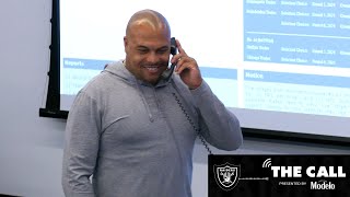 The Call MJ Devonshire Becomes a Raider  2024 NFL Draft [upl. by Glass363]