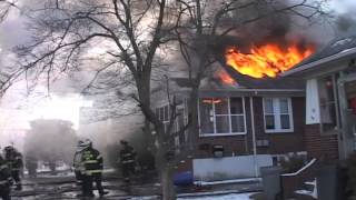 Passaic NJ Fire Dept 16 Anton St Heavy fire thru the roof of a 15 story private dwelling [upl. by Eimmis]