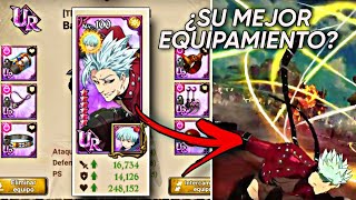 ⚠️ ¿Qué EQUIPAMIENTO ES MEJOR para BAN TRASCENDENTE ⚠️  PVP Élite  7DS Grand Cross [upl. by Morris482]