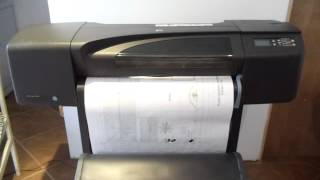 PLOTTER HP DESIGNJET 800 [upl. by Tab]