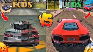 Extreme car driving simulator VS Ultimate car driving simulator 😱ECDS VS UCDS vickylolgaming [upl. by Nosmoht642]