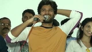 Vijay Devarakonda Taxiwala Team hungama at arjun theater [upl. by Elwina441]