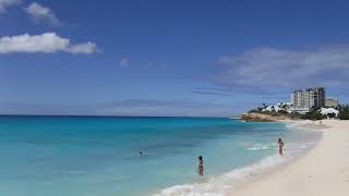 StMaarten Mullet Bay Beach [upl. by Dranoel]