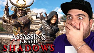 NINGUÃ‰M ESPERAVA POR ISSO Reagindo ao trailer de ASSASSINS CREED SHADOWS [upl. by Ecyrb]