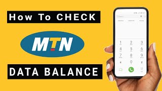 How to Check MTN DATA Balance New Code [upl. by Enatan736]