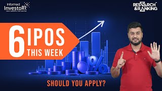 Upcoming IPOs this week  How to Subscribe Latest IPO News  IPO Review  IPO Listing [upl. by Earl324]