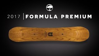 Arbor Snowboards  2017 Product Profiles  Formula Premium [upl. by Aymahs983]