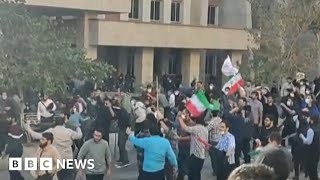 Iran At least 100 dead in bomb blasts near general Qasem Soleimanis tomb  BBC News [upl. by Ridan]