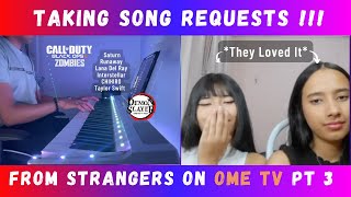 Omegle Piano Reactions Indian Pianist Taking Song Requests on Ome Tv part 3 omegle reaction [upl. by Reivax]