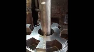 Cutting an Internal Keyway on Vertical Slotter machinist metalfabrication fabrication skills [upl. by Reiter754]