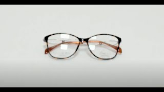 Charmant Line Art Eyeglasses Model XL2101 ColorDB Demi Brown [upl. by Putscher159]