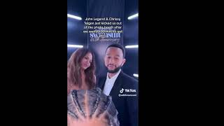 Chrissy Teigen and John Legends Viral Photo Booth Incident [upl. by Anoirtac]