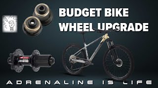 Budget Bike Wheel Upgrade  How to Adapt a Thru Axle Wheel to Quick Release Frame  Xtrada 6 [upl. by Voltmer628]