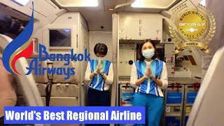 Trip Report  Bangkok Airways Phuket  Bangkok  Worlds Best Regional Airline [upl. by Eenyaj663]