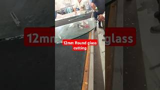 Round 😂Glass cutting viralvideo shorts glass [upl. by Ahsinal]