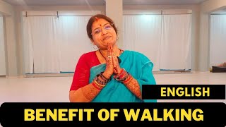 Benefit Of Walking  English  Sharda Mishra Madam  Zumba Fitness With Unique Beats  Vivek Sir [upl. by Paolina93]