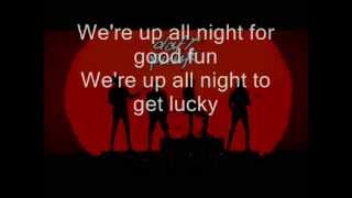 Daft Punk  Get Lucky Lyrics [upl. by Laney858]