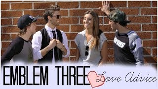 Emblem 3s Guy Advice About Love  LoveLaurenElizabeth [upl. by Laurance]