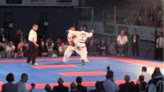 Hong Looi IRL v Grega Rudolf SLV 71KG Sparring Euros 2012 Final [upl. by Yniattirb535]