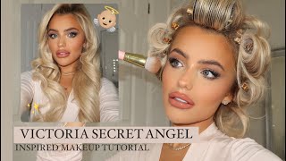 Victoria secret angel makeup tutorial [upl. by Fredkin]