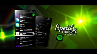 Spotify Capcut edit template [upl. by Hollingsworth227]