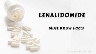 Lenalidomide Revlimid for Multiple Myeloma Mantle Cell Lymphoma and Myelodysplastic Syndromes [upl. by Crescint]