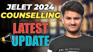 JELET Counselling 2024 Updates  JELET 2024  Candidates Watch it [upl. by Wynne]