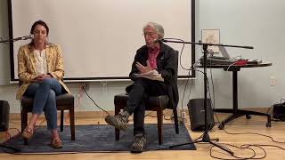 David Barsamian speaking at Naropa University about Julian Assange Documentary on April 11 2024 [upl. by Ennylcaj]