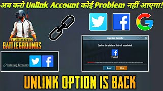 HOW TO LINK amp UNLINKREMOVE FACEBOOK ACCOUNT FROM PUBG MOBILE  HOW TO UNLINK PUBG ACCOUNT [upl. by Nevar509]