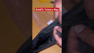 Boldfit Toiletry Bag  Travel Bag For Men  Travel Pouch  Travel Pouch Organizer  boldfit amazon [upl. by Krispin]