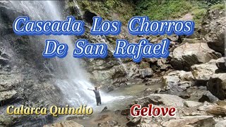 Cascada Los Chorros de San Rafael Calarca Quindio [upl. by Sana]