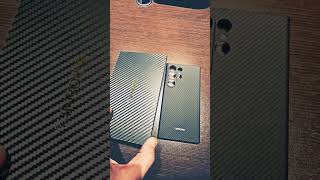 Thinnest S24 Ultra Case Thinborne s24ultra Samsung CarbonFiber 600D Aramid [upl. by Oiramad]