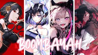 Nightcore  붐바야 BOOMBAYAH Switching Vocals Lyrics [upl. by Staci]