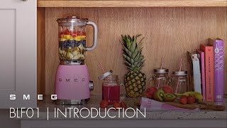 Introducing 50s Retro Style Jug Blender  Smeg BLF01 [upl. by Semadar]