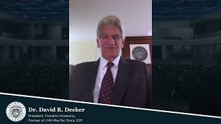 Dr David Deckers Message to UWIRoyTec  Franklin University [upl. by Naicad]