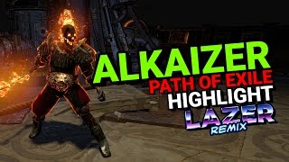 HIGHLIGHT  Alkaizer x Path of Exile  Zizarans death analysis LAZER remix [upl. by Levitt]