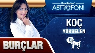 Yükselen Koç Burcu  Astrolog Demet Baltacı Astroloji [upl. by Einama]