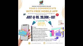 E Commerce Website Design  Available on IndiaMART [upl. by Bently]