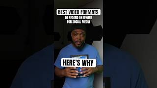 Record THIS Format on iPhone Instantly Better Videos shorts tips [upl. by Redmund]