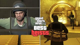 GTA 5  Best Heists TOP 5 [upl. by Joletta]