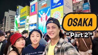 Exploring Dotonbori  Street Food Holiday Inn Namba  Osaka  Part 2 [upl. by Perice]