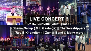 CONCERT  Shema Group Dr R J Cunville kum Chief Guest • Worshippers amp many more [upl. by Anh]