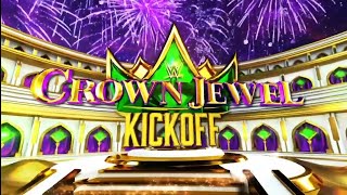 WWE Crown Jewel 2023 Kickoff Opening [upl. by Eldwun]