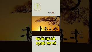 HỌC ĂN HỌC NÓI baihoccuocsong dulich cuocsong nhạc video taichinh podcast [upl. by Enelhtac]