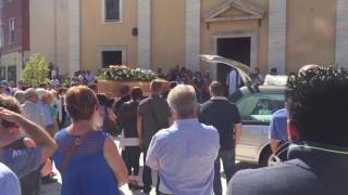 Frosinone il funerale di Gina Turriziani Colonna [upl. by Enawd]