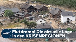 UNWETTERKATASTROPHE in DEUTSCHLAND So ist die aktuelle Lage in NRW RheinlandPfalz und Bayern [upl. by Katerina543]