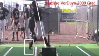 Matisse VerDuyn fast 101 mph bat speed Baseball Recruiting 2009 [upl. by Emiline290]